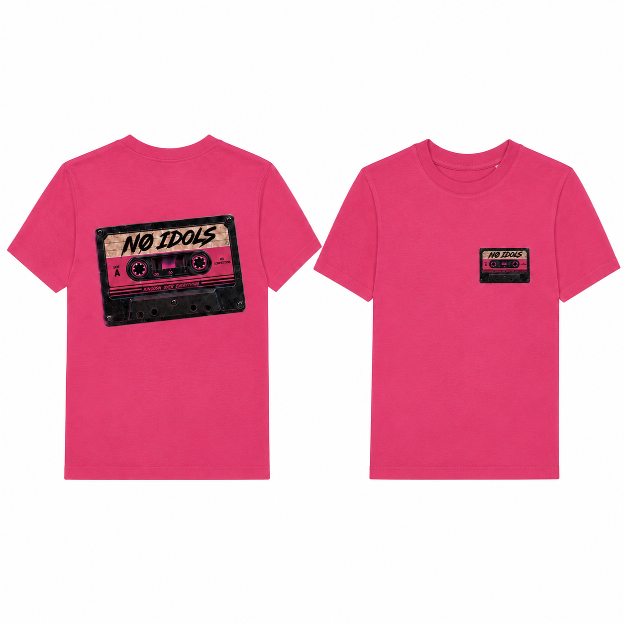 NØ Idols Kids Cassette T-Shirt - Available in 6 Colours - Premium Christian Streetwear