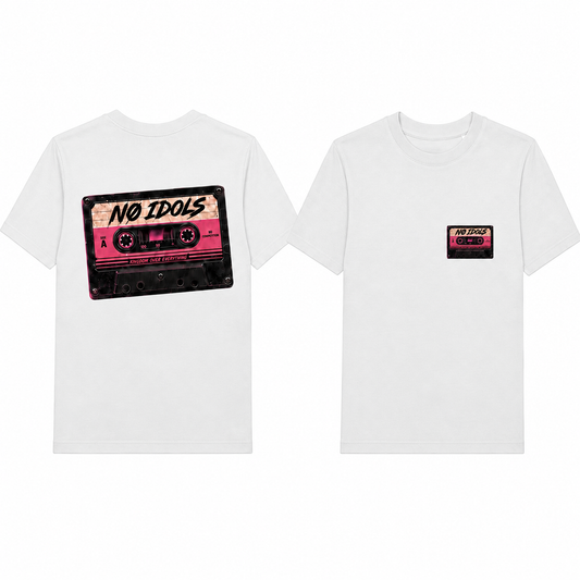 NØ Idols Kids Cassette T-Shirt - Available in 6 Colours - Premium Christian Streetwear