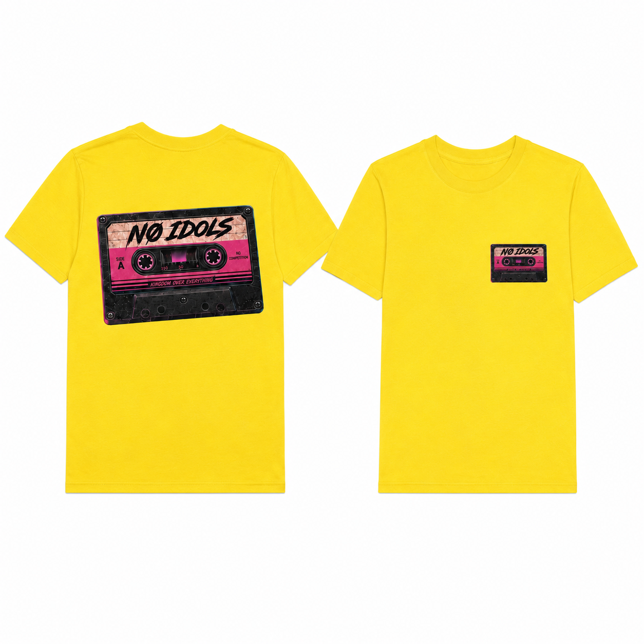 NØ Idols Kids Cassette T-Shirt - Available in 6 Colours - Premium Christian Streetwear
