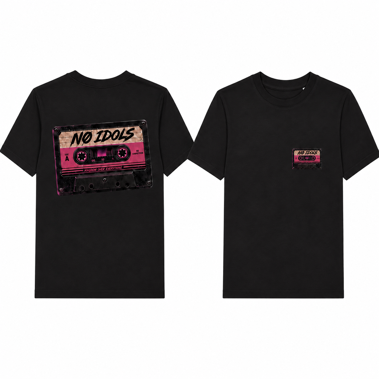NØ Idols Kids Cassette T-Shirt - Available in 6 Colours - Premium Christian Streetwear