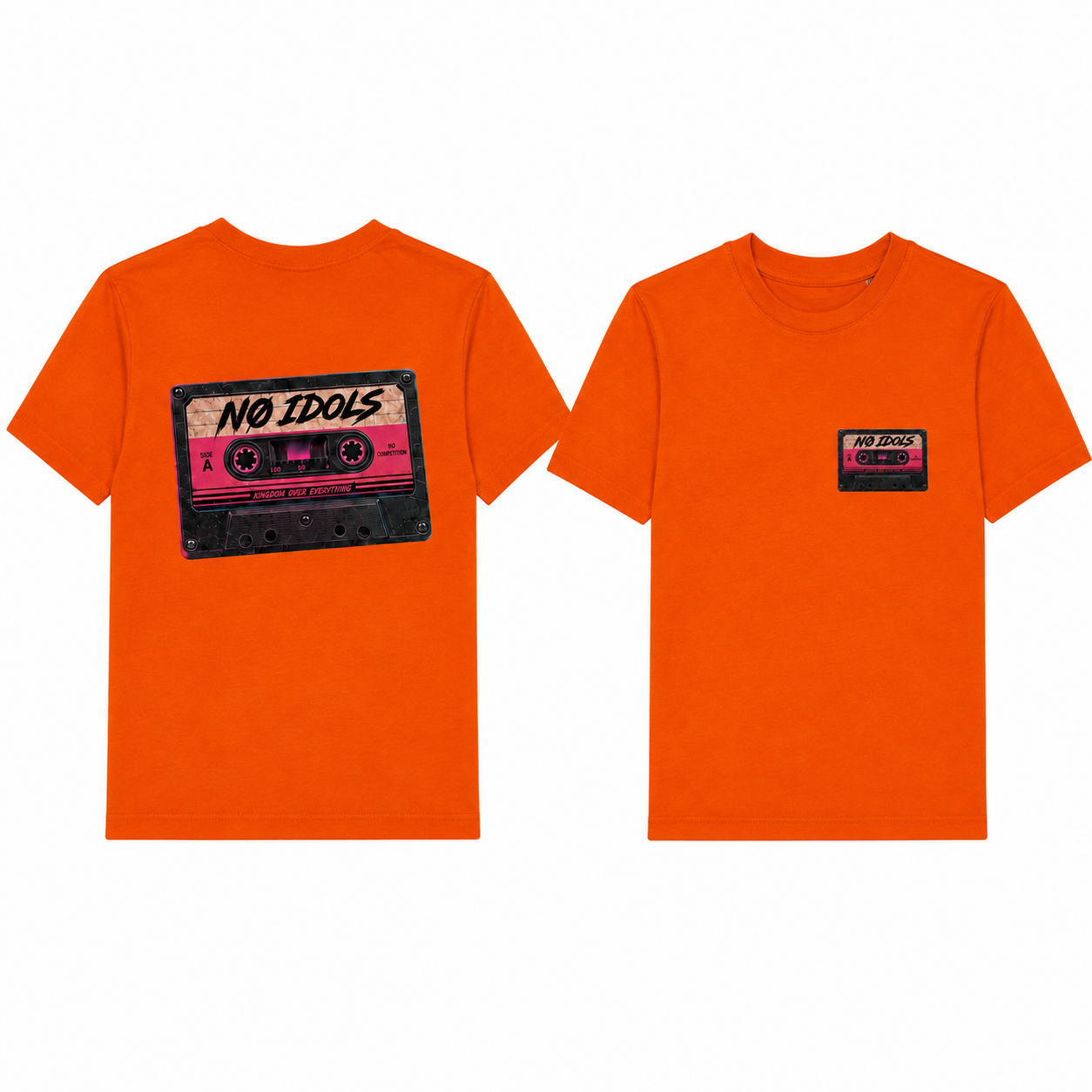 NØ Idols Kids Cassette T-Shirt - Available in 6 Colours - Premium Christian Streetwear