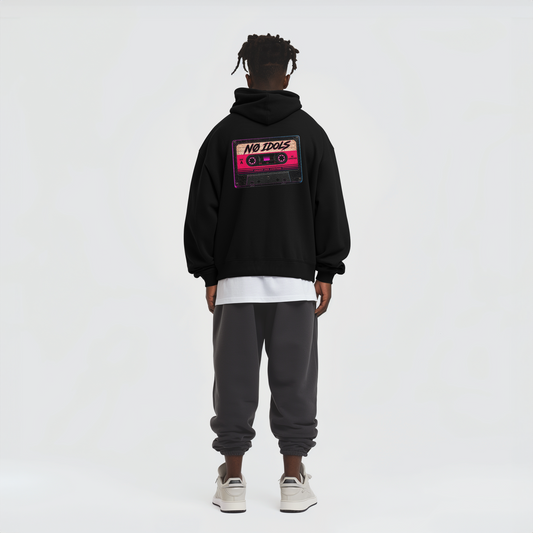 Nø Idols Neon Collection Cassette Heavyweight Zip Up Hoodie