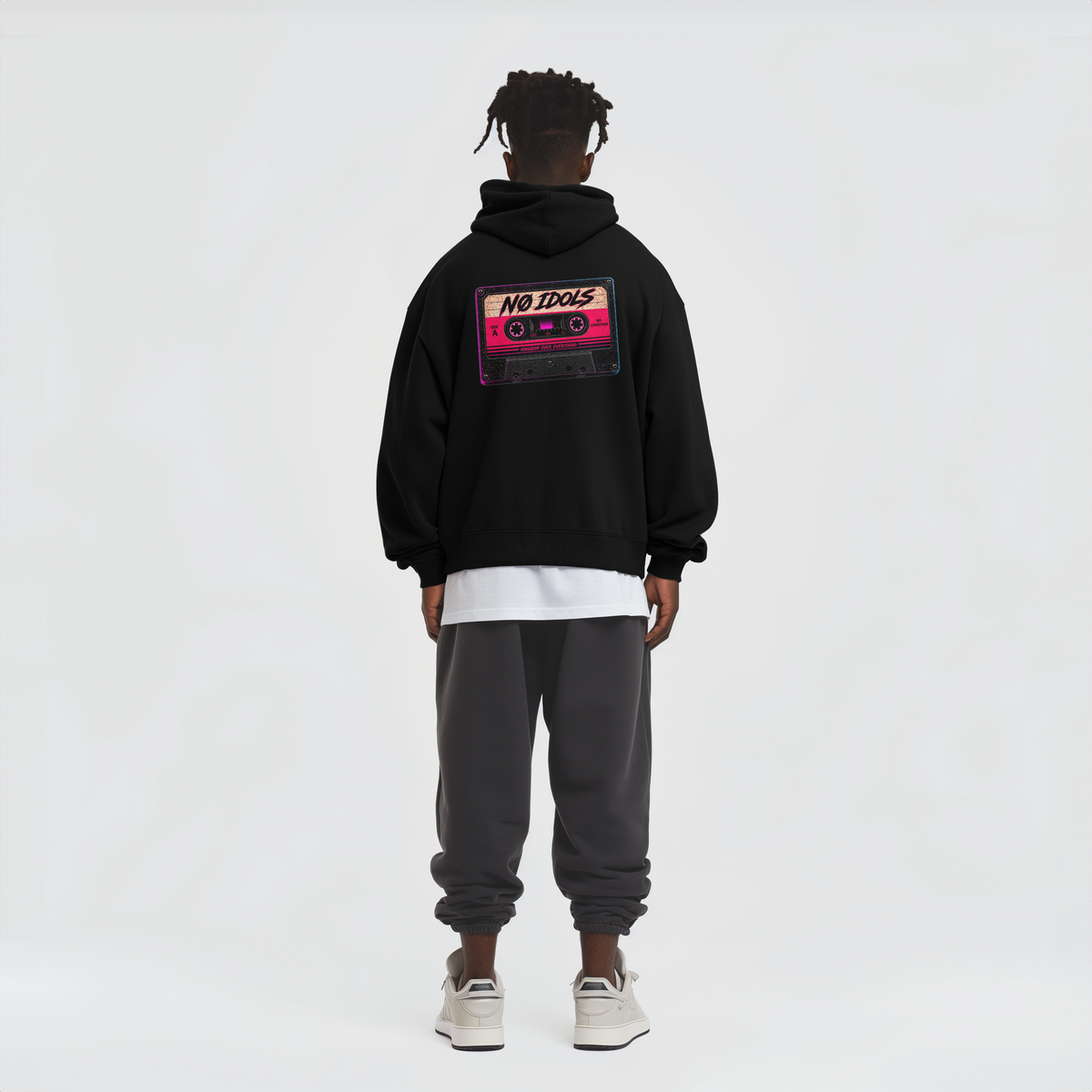 Nø Idols Neon Collection Cassette Heavyweight Hoodie