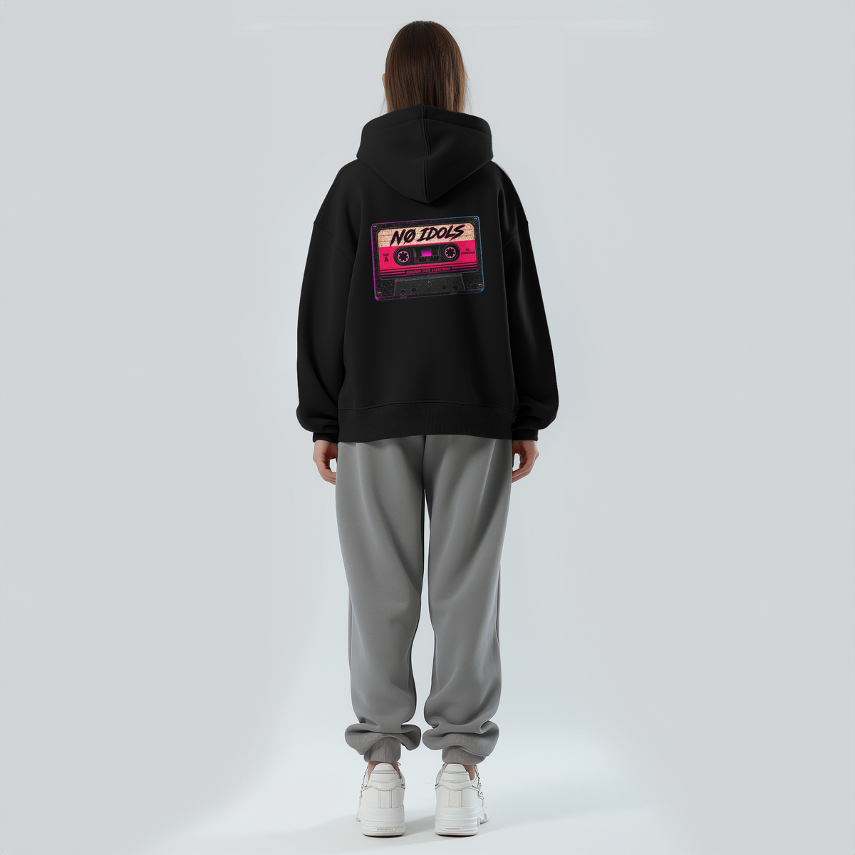 Nø Idols Neon Collection Cassette Heavyweight Zip Up Hoodie