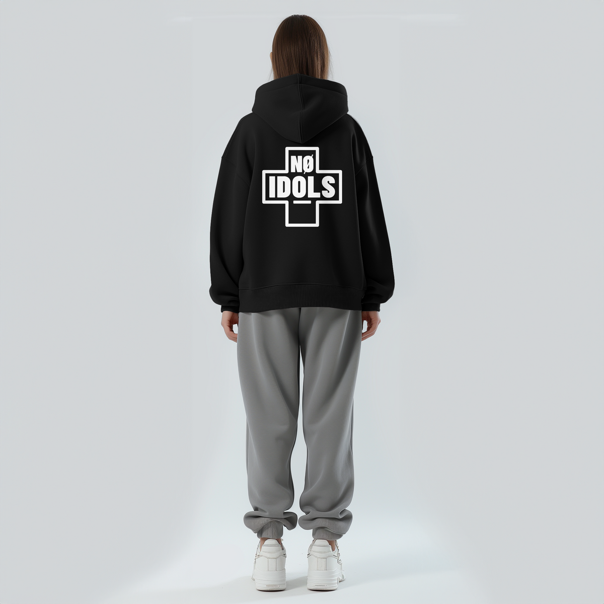 Nø Idols Heavyweight Hoodie- Black