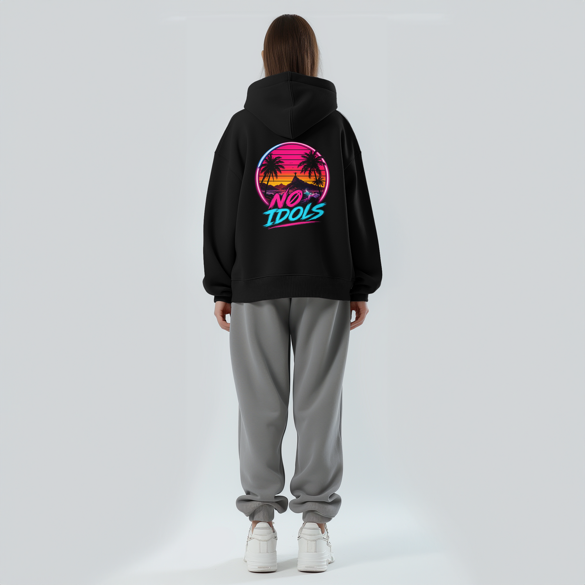 Nø Idols Neon Collection Rio Heavyweight Zip Up Hoodie